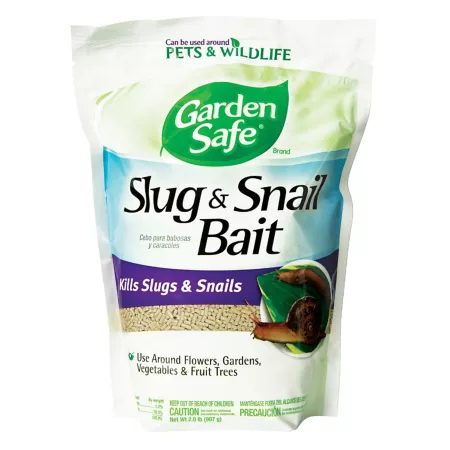 Garden Safe Slug and Snail Bait Granules 2 lb Plant Insect & Disease Control