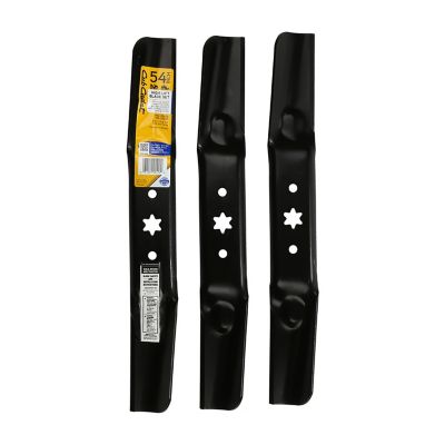 Image showing  54 in. High-Lift Lawn Mower Blades for Mowers 2014+, 3 pk.