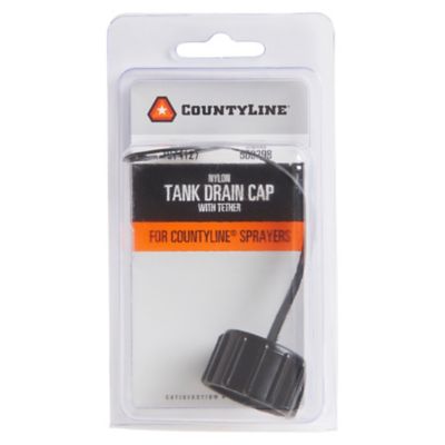 Image showing  3/4 in. Tank Drain Cap with Tether