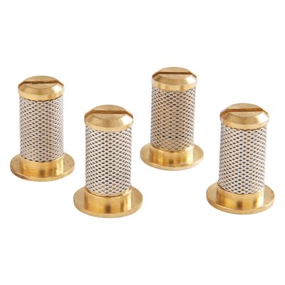Image showing  Brass Tip Strainers with Check Valves, 4-Pack