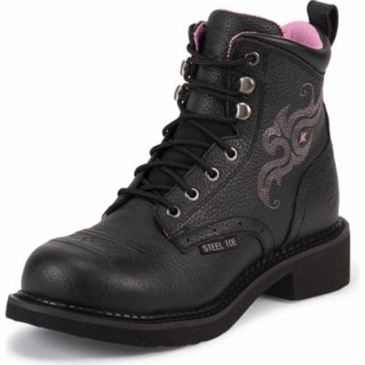 justin gypsy steel toe boots