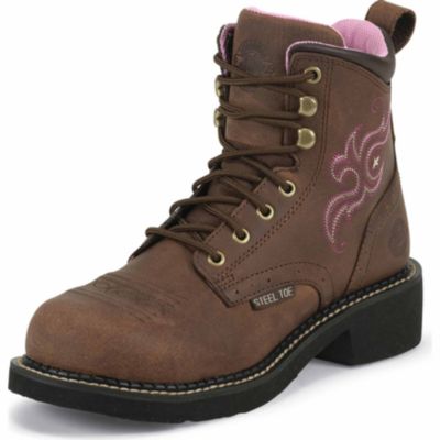 steel toe boots womens near me