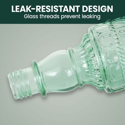 Image showing 7 th Perky-Pet 10 oz. Antique Hummingbird Feeder, Green