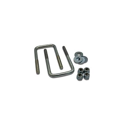 Image showing  Square U-Bolt Kits, 3/8 in. x 2-1/16 in. x 4 in., 2-Pack