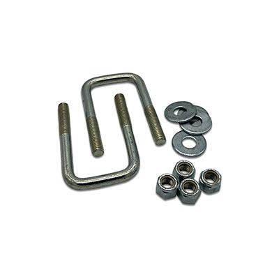 Image showing  Square U-Bolt Kit, 1/2 in. x 2 in.