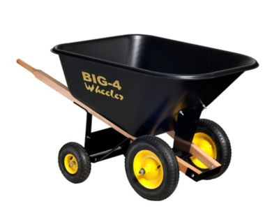 Big-4 Wheeler 10 cu. ft. 700 lb. Capacity Wheelbarrow, B4W-TSC