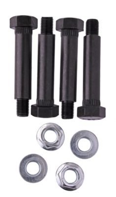 Image showing  Heavy-Duty Spring Shackle Bolts and Nuts, 4-Pack