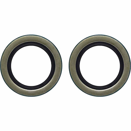 Carry-On Trailer 1.719 in. Double Lip Grease Seals, 2.567 in. OD, 2-Pack