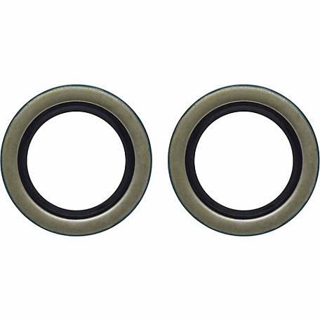 Carry-On Trailer 1.719 in. Double Lip Grease Seals, 2.567 in. OD, 2-Pack