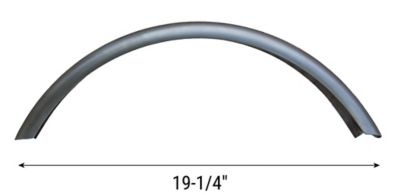 Image showing  Steel Fender, 5.25 in. x 19 in.
