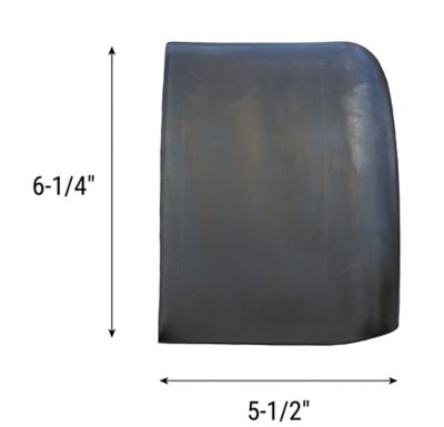 Image showing  Steel Fender, 5.25 in. x 19 in.