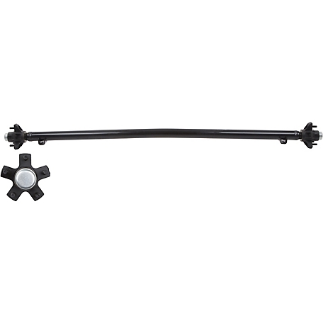Carry-On Trailer Idler Axle, 3,500 lb. Capacity, 72 in. Hub Face