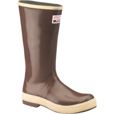 XTRATUF Men's Legacy Plain Toe Waterproof Boots, 15 in. Great boot, fits snug around
