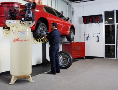 Image showing  5 HP 60 gal. 1-Stage High Capacity Air Compressor, 135 PSI