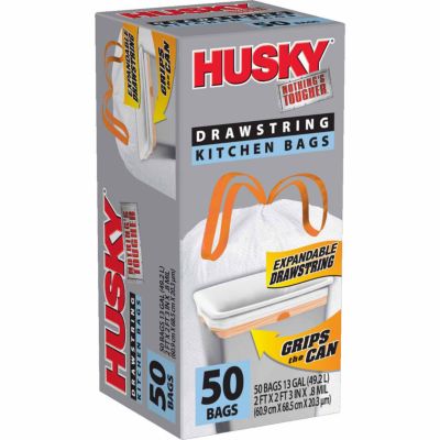 husky trash bags