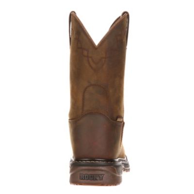 Image showing  Men's Original Ride Round Toe Boots, 10 in.