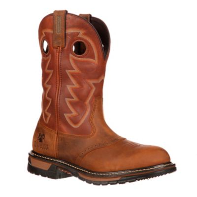 Rocky Men's 11 in. Original Ride Round Toe Western Boots I'm hard on my Boots