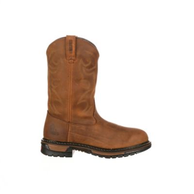 Image showing 6 th Rocky Men's Original Ride Western Boots, Round Toe, 11 in.