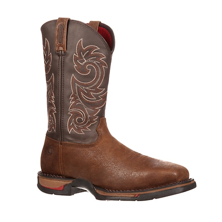 Rocky Men's Long Range Steel Toe Waterproof Pull-On Western Boots