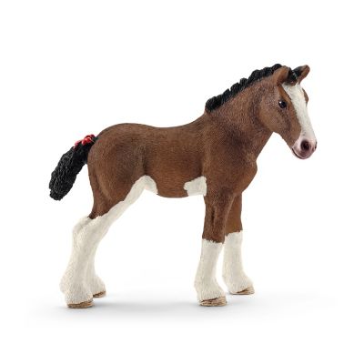 Schleich Clydesdale Foal Horse Toy Figurine