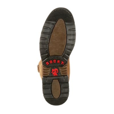 Image showing 5 th Rocky Men's Steel Toe Original Ride Round Work Boots, 11 in.