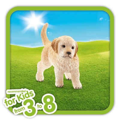 Image showing  Golden Retriever Puppy Toy Figurine