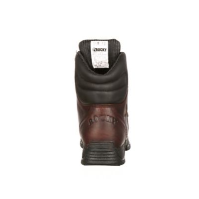 Image showing  Men's Mobilite Steel Toe Waterproof Oil-Resistant Work Boots, 8 in.