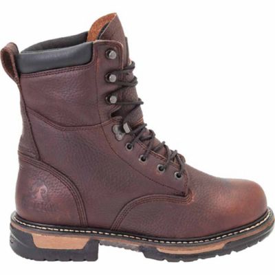 Image showing  Men's Iron Clad Waterproof Work Boots, 8 in., Brown