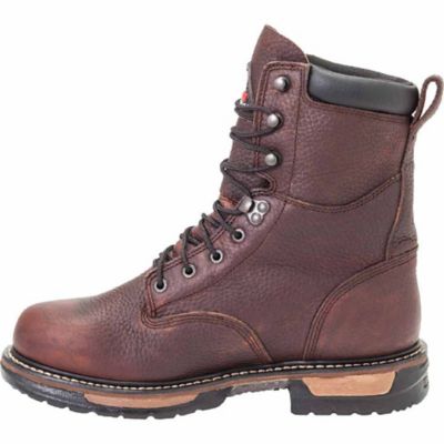 Image showing  Men's Iron Clad Waterproof Work Boots, 8 in., Brown