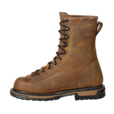 Image showing  LTT Iron Clad Waterproof Work Boots, 9 in.