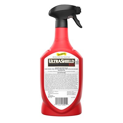 Image showing  UltraShield Red Insecticide and Repellent for Horses, 32 oz.