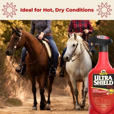 Image showing  UltraShield Red Insecticide and Repellent for Horses, 32 oz.