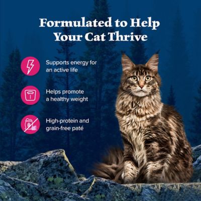 Image showing  Adult Grain-Free Salmon Pate Wet Cat Food, 5.5 oz. Can