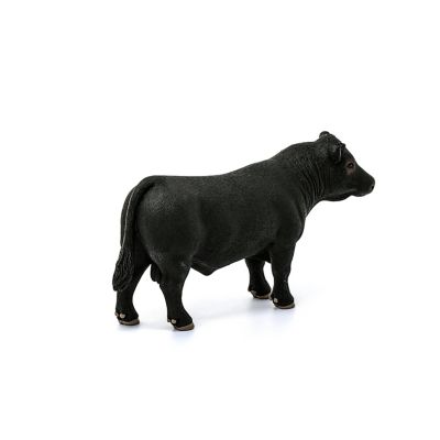 Image showing  Black Angus Bull Toy Figurine
