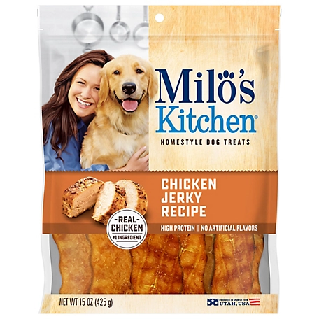 Milo's Kitchen Chicken Jerky Dog Treats, 15 oz.