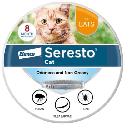Seresto Cat Vet-Recommended Flea & Tick Treatment & Prevention Collar for Cats 8 Months Protection