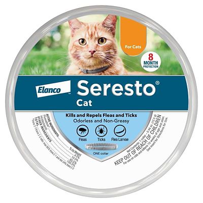 Seresto Cat Vet-Recommended Flea and Tick Treatment and Prevention Collar for Cats, 8 Months Protection