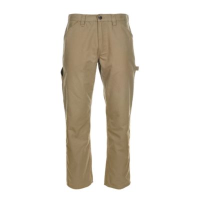 Blue Mountain Relaxed Fit Mid-Rise Utility Canvas Pants