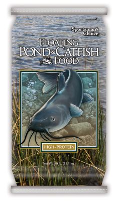 Sportsman's Choice Floating Pond and Catfish Fish Food, 40 lb.