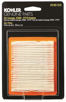 Kohler Lawn Mower Air Filter for Select Courage Models, Orange Foam Backing