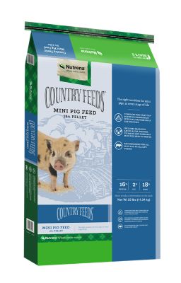 Nutrena Country Feeds Mini Pig Feed, 25 lb.