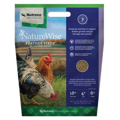 NatureWise Nutrena Feather Fixer Chicken Feed, 7 lb.
