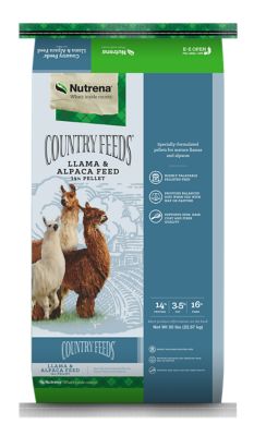 Nutrena Country Feeds 14% Llama & Alpaca Pellet, 50lb