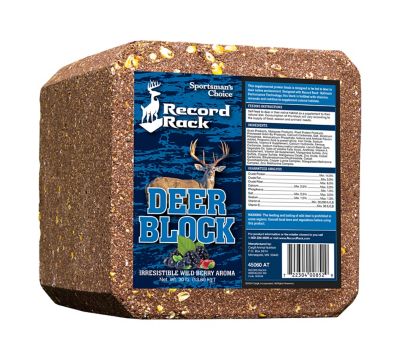Sportsman's Choice Record Rack 14% Protein Deer Block, 30 lb.