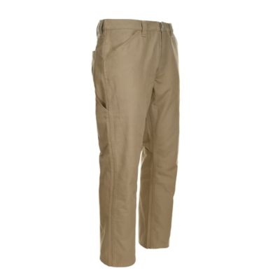 Image showing  Men's Relaxed Fit Mid-Rise Utility Canvas Pants