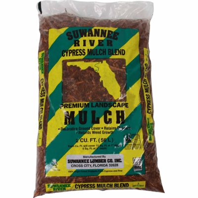 Suwannee River 2 cu. ft. Cypress Mulch Blend