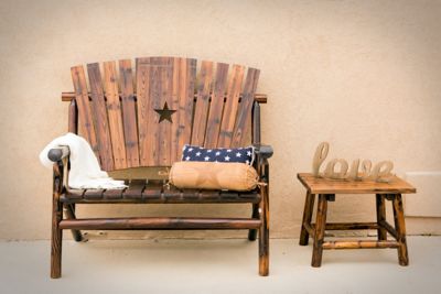 Image showing  Char-Log Patio End Table