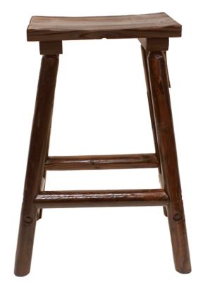 Image showing  31 in. Char-Log Patio Saddle Stool