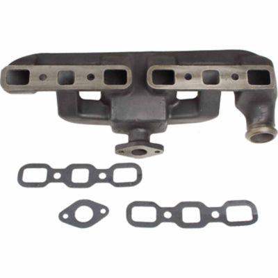 TISCO Tractor Intake-Exhaust Manifold with Mounting Gaskets for Ford/New Holland 9N, 2N and 8N