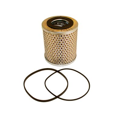TISCO 2-25/32 in. OD Tractor Fuel Filter for Massey Ferguson MF65 (Primary and secondary), 35 Utility (Primary)